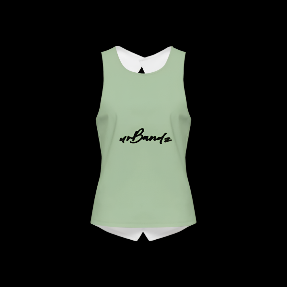 urBandz HER Cross Back Sleeveless Tank Top